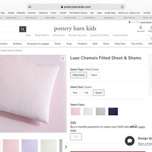 Pottery Barn Queen Bedding